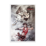 Stake #1 - Angel and Jessamy by Stephanie Lavaud - Framed poster