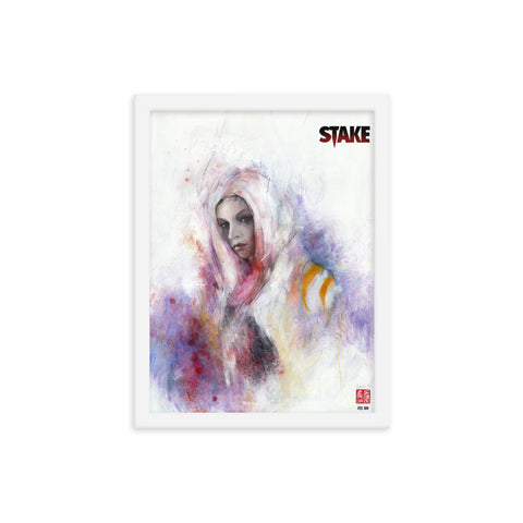 Stake #1 - Jessamy by Zu Orzu - Framed poster