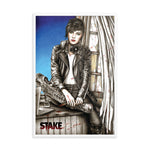Stake #1 - Angel by Tiffany Groves - Framed poster