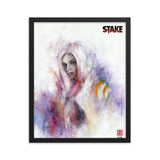 Stake #1 - Jessamy by Zu Orzu - Framed poster