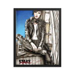 Stake #1 - Angel by Tiffany Groves - Framed poster
